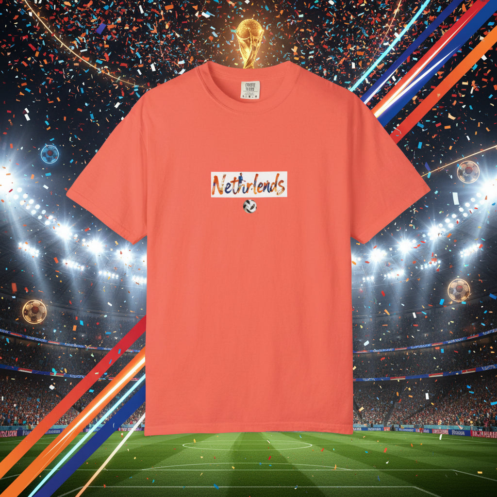 Netherlands World Cup 2026 Soccer 100%  Cotton