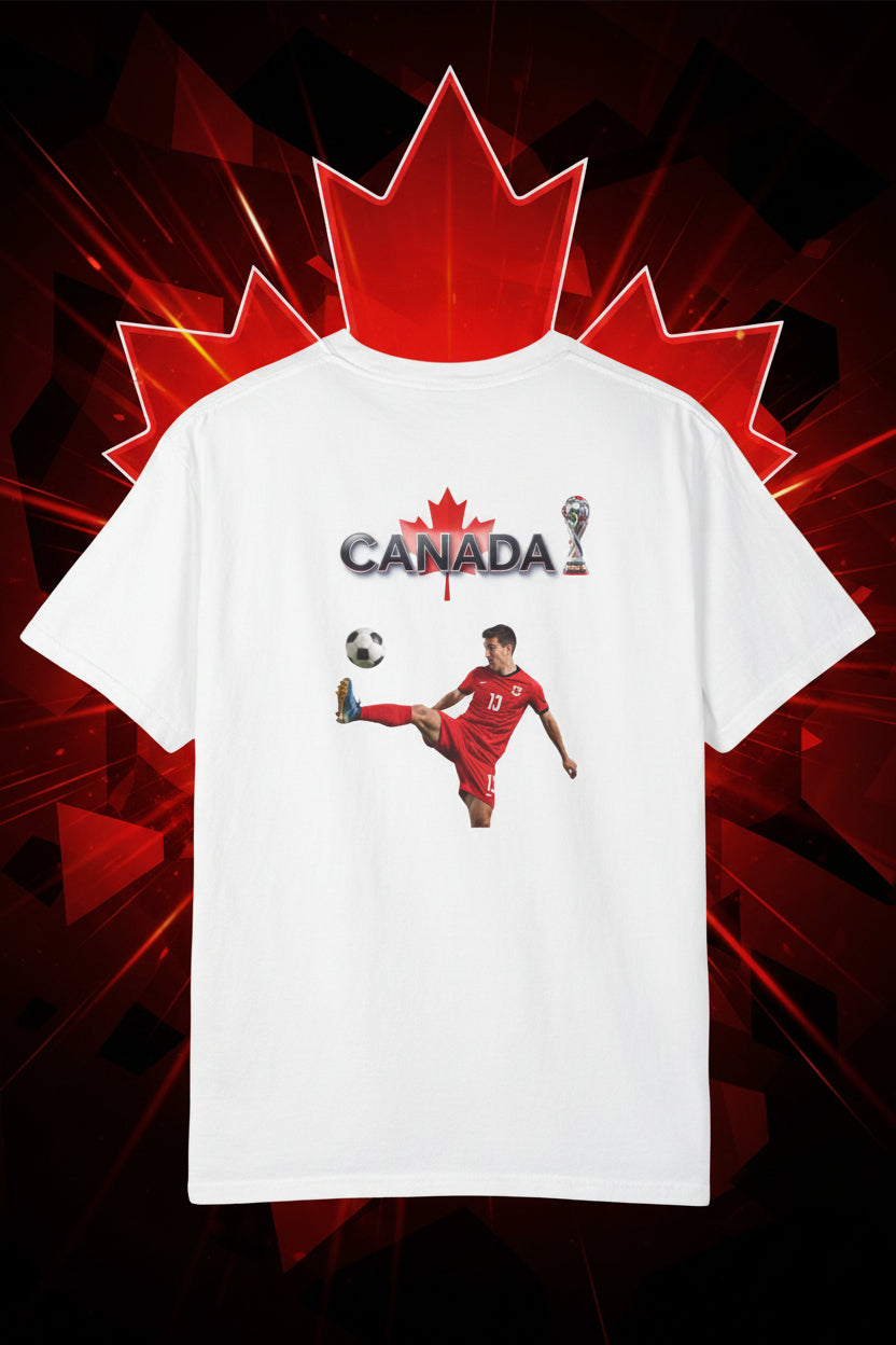 Canada World Cup 2026 Soccer 100%  Cotton