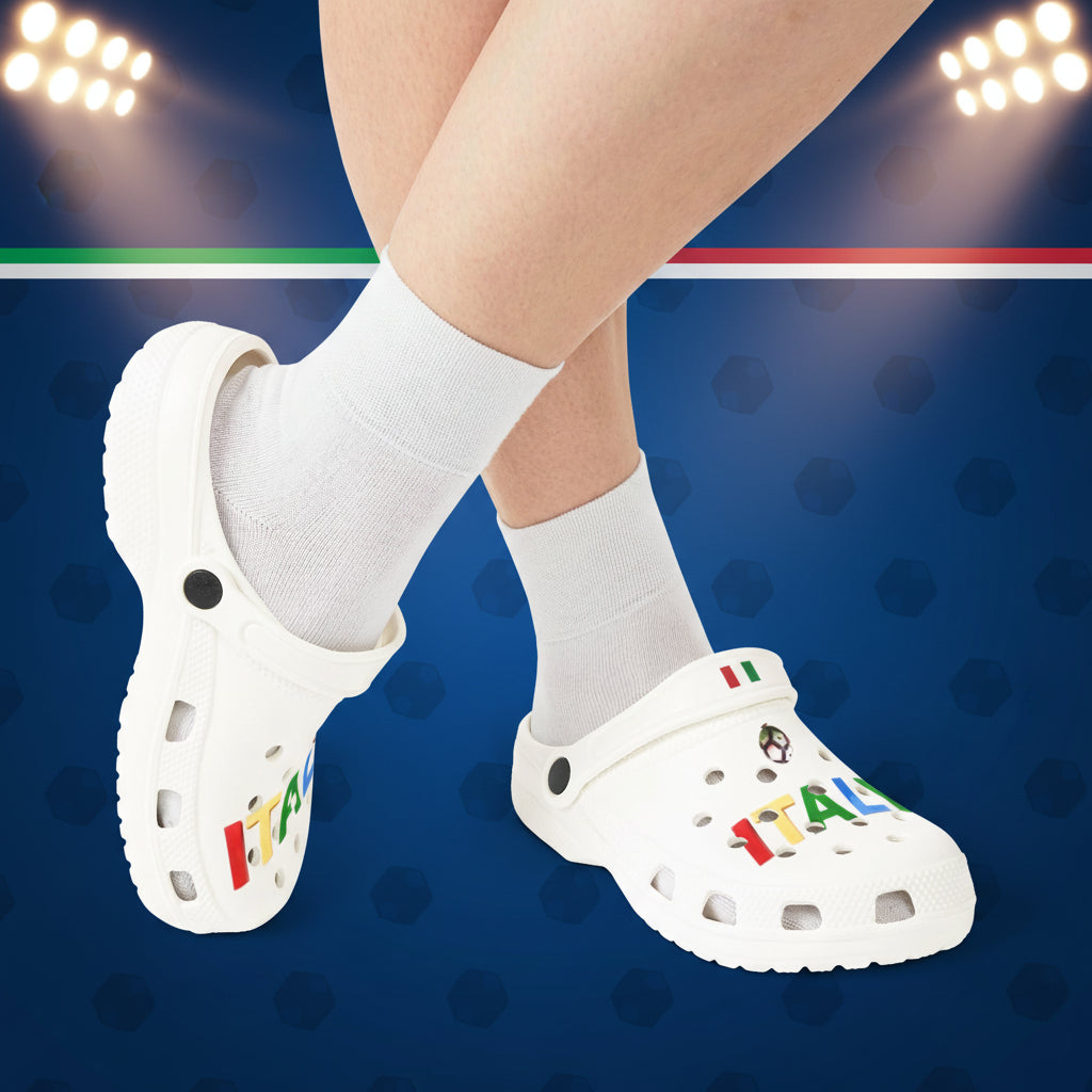 Italy soccer Clogs