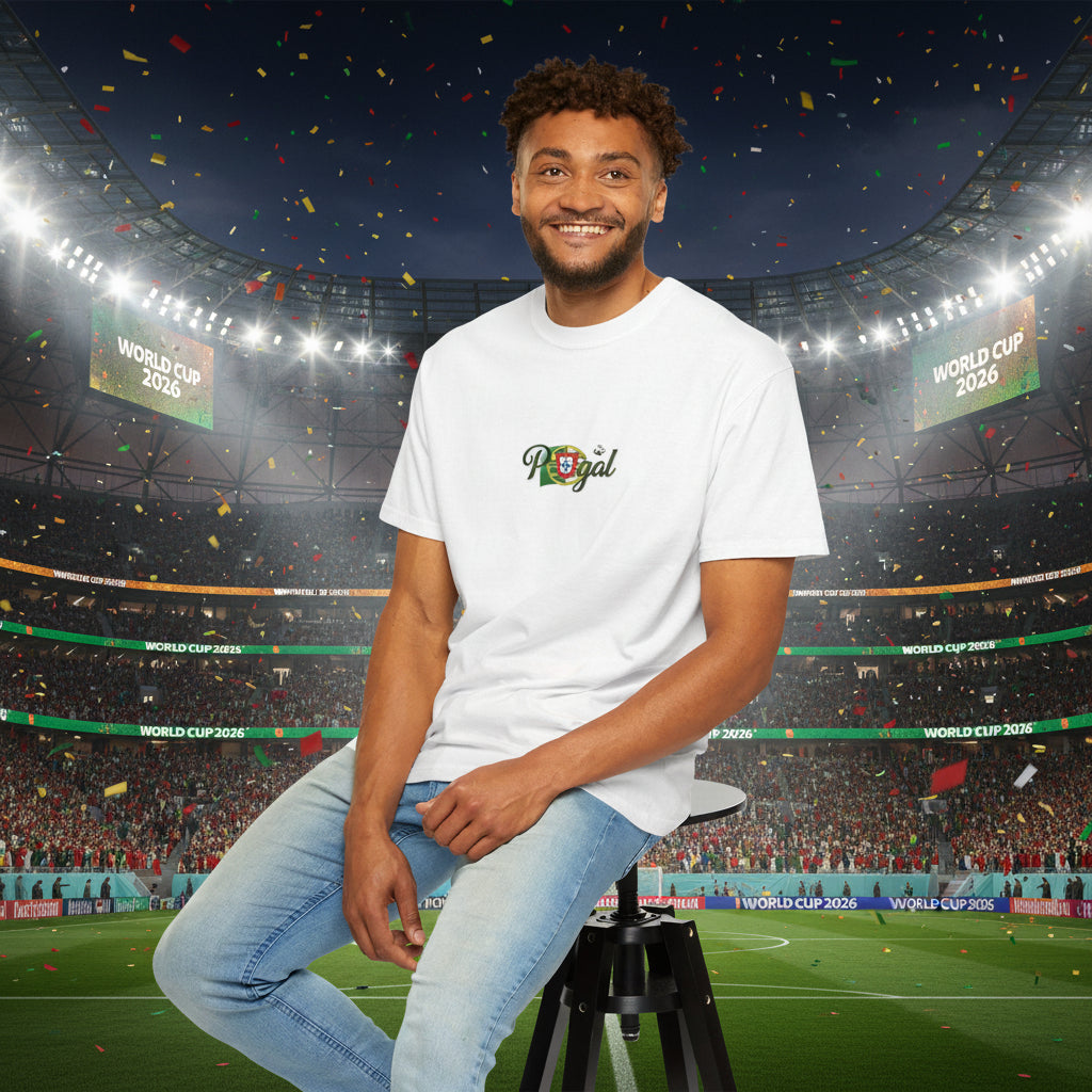 Portugal Soccer 100%  Cotton