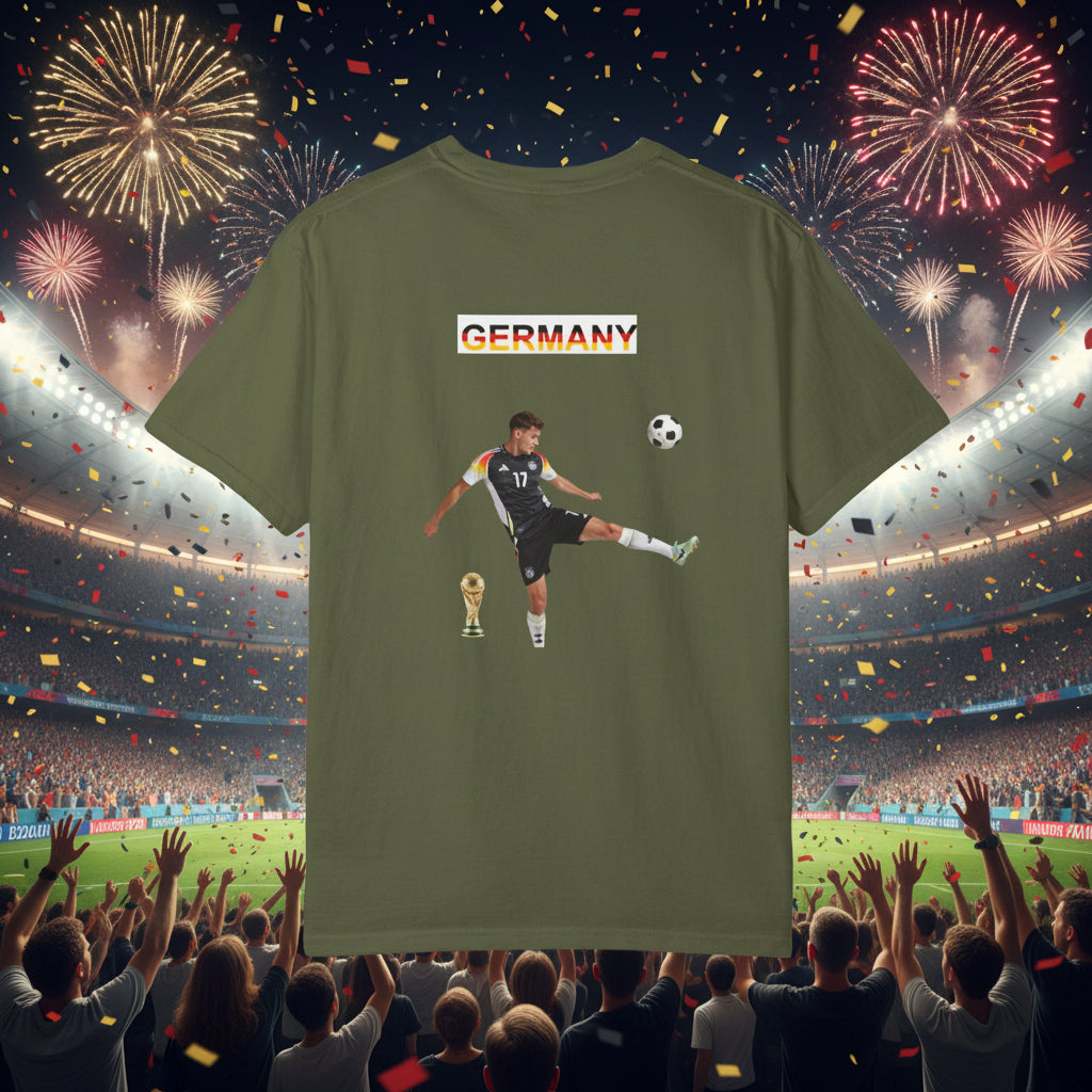 Germany World Cup 2026 Soccer 100%  Cotton