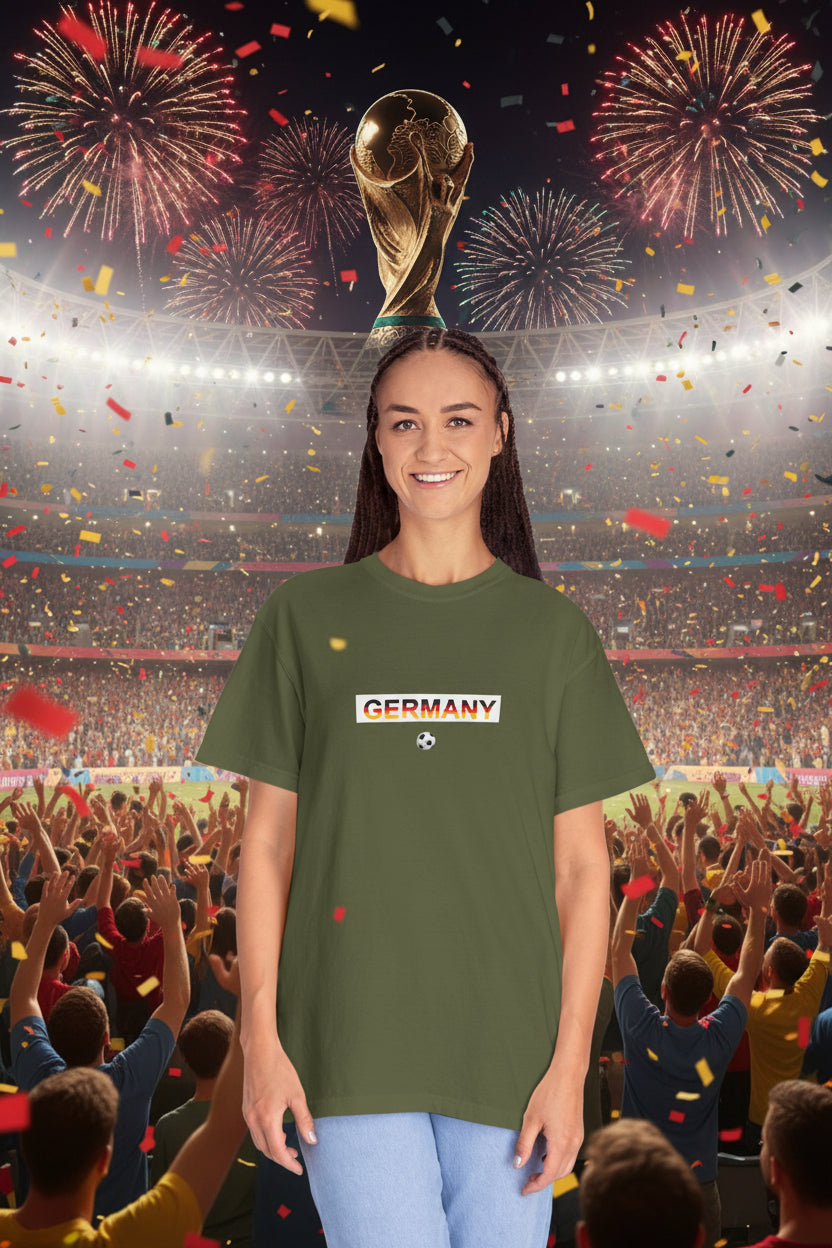 Germany World Cup 2026 Soccer 100%  Cotton