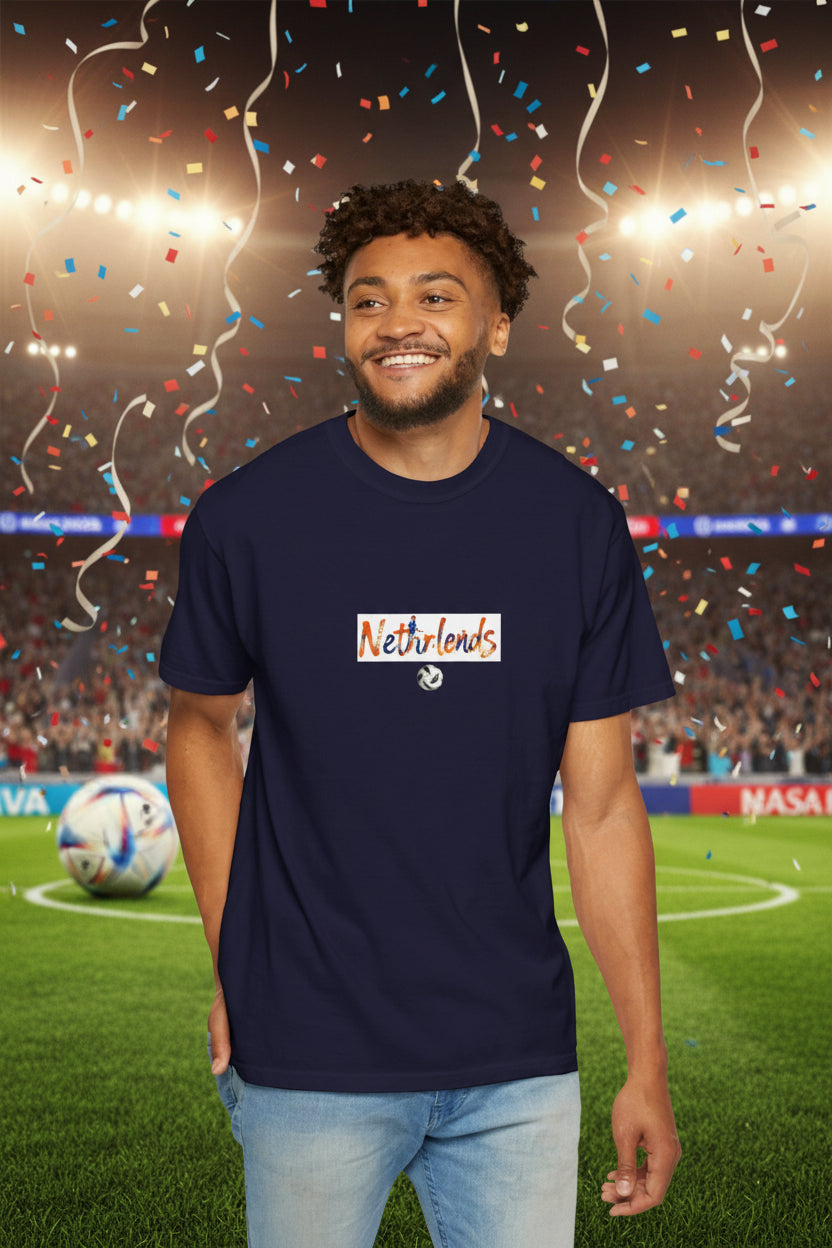 Netherlands World Cup 2026 Soccer 100%  Cotton
