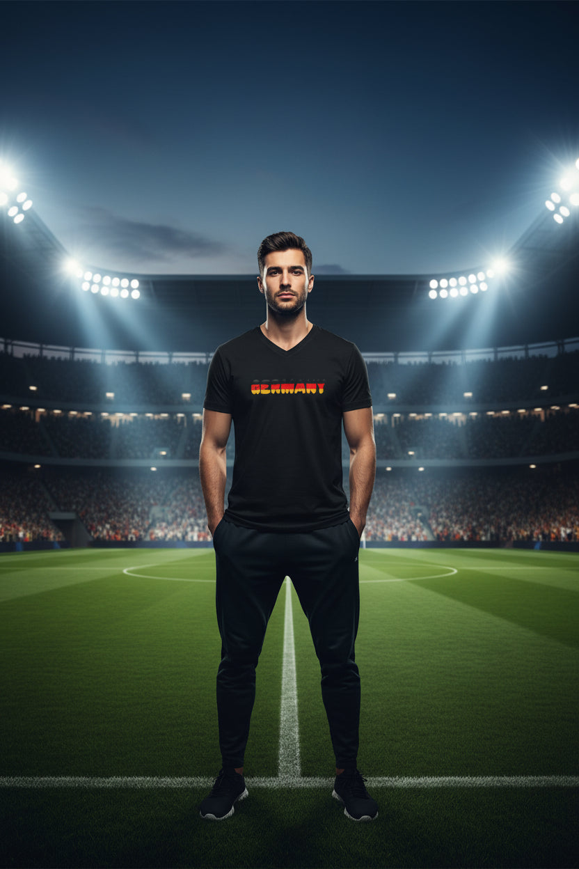 Germany Soccer V-Neck Tee