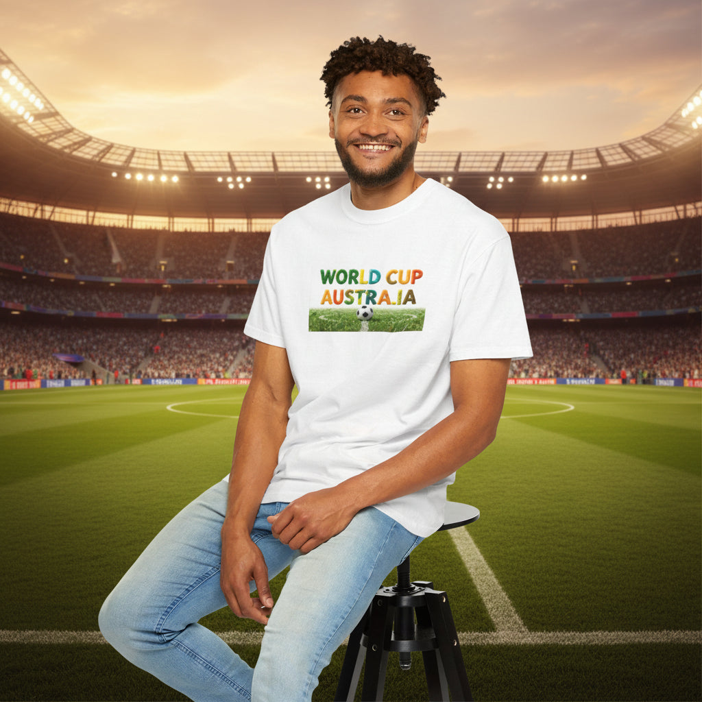 Australia World Cup 2026 Soccer 100%  Cotton