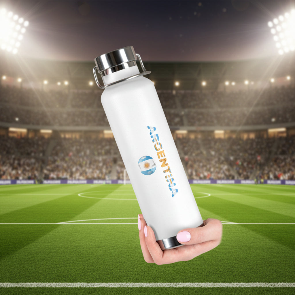 Argentina World Cup 2026 22oz Vacuum Insulated Stainless Water Bottle