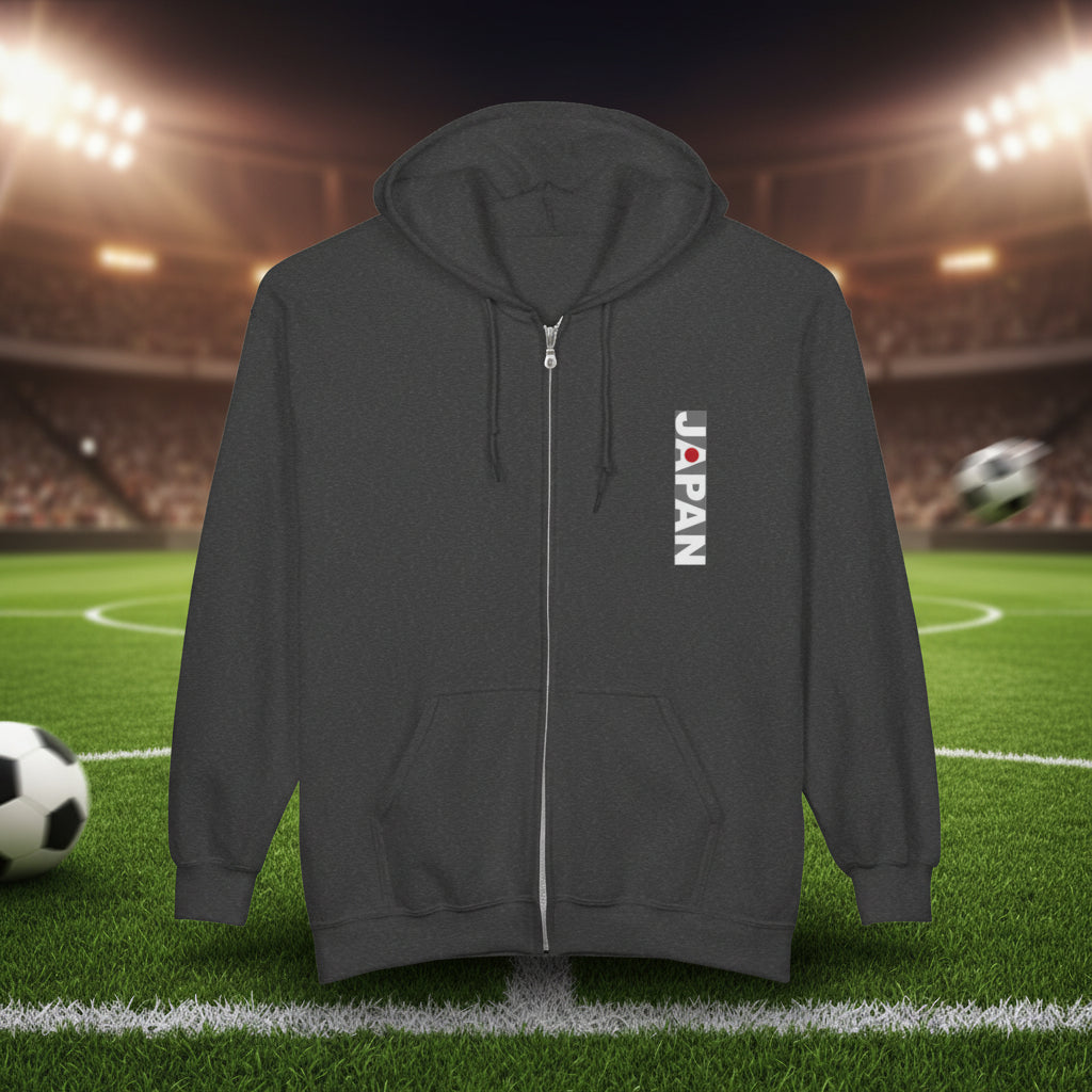 Japan Soccer Zip Hoodie