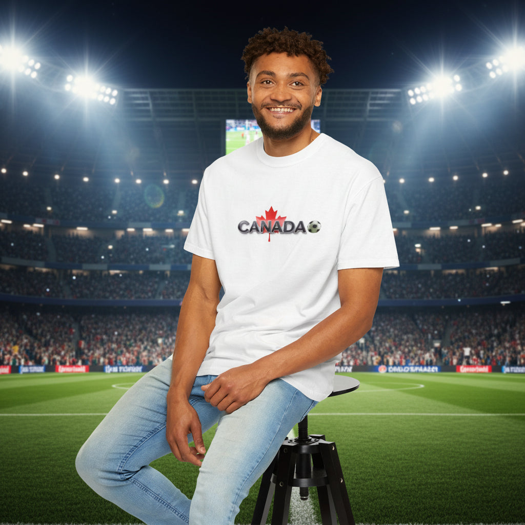 Canada World Cup 2026 Soccer 100%  Cotton