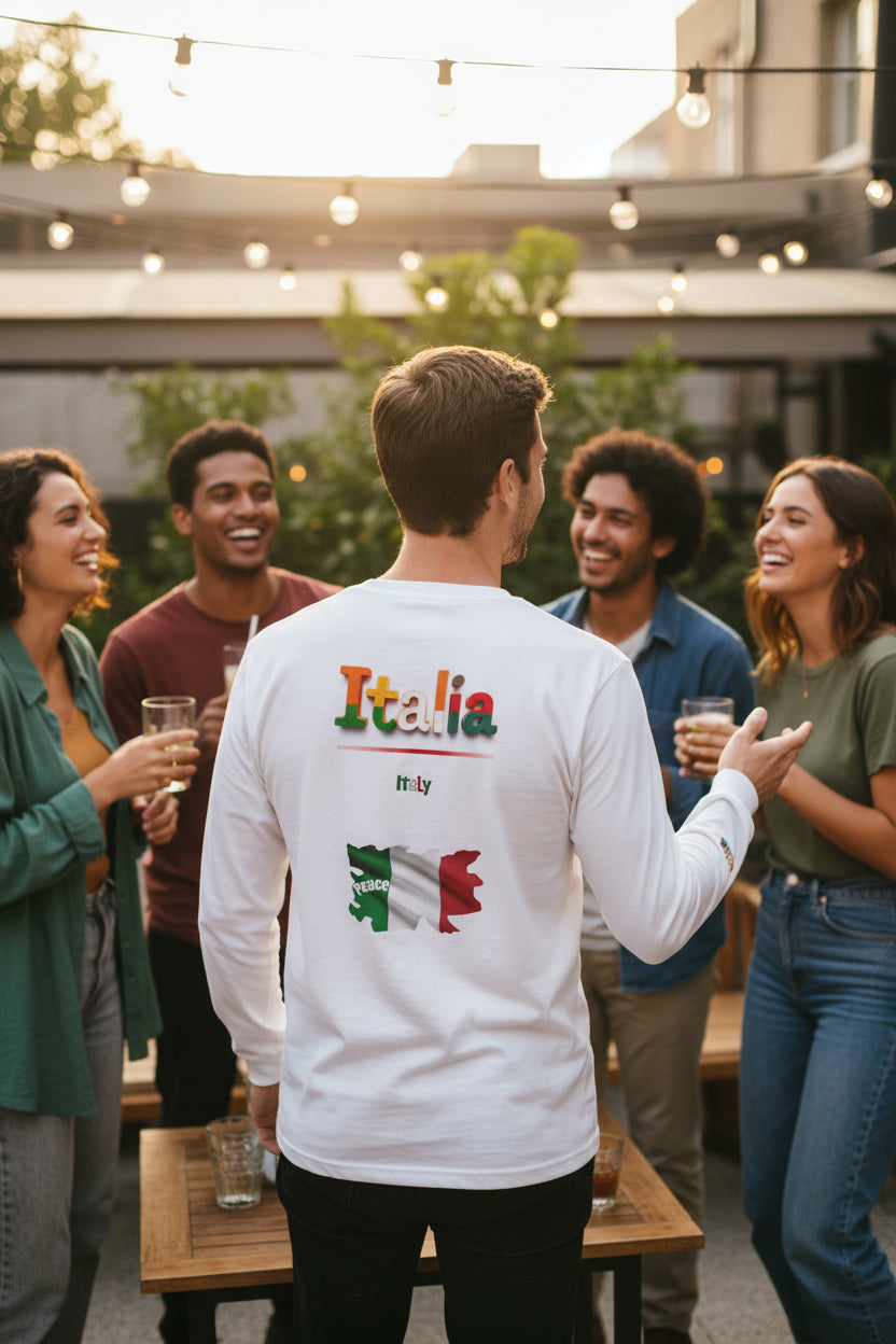 Italia Long Sleeve T-Shirt