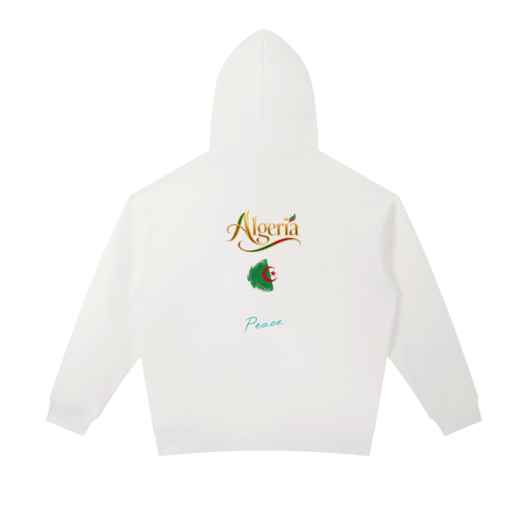 Algeria fans - Peace - Essential Heavyweight Hoodie