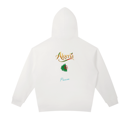 Algeria fans - Peace - Essential Heavyweight Hoodie