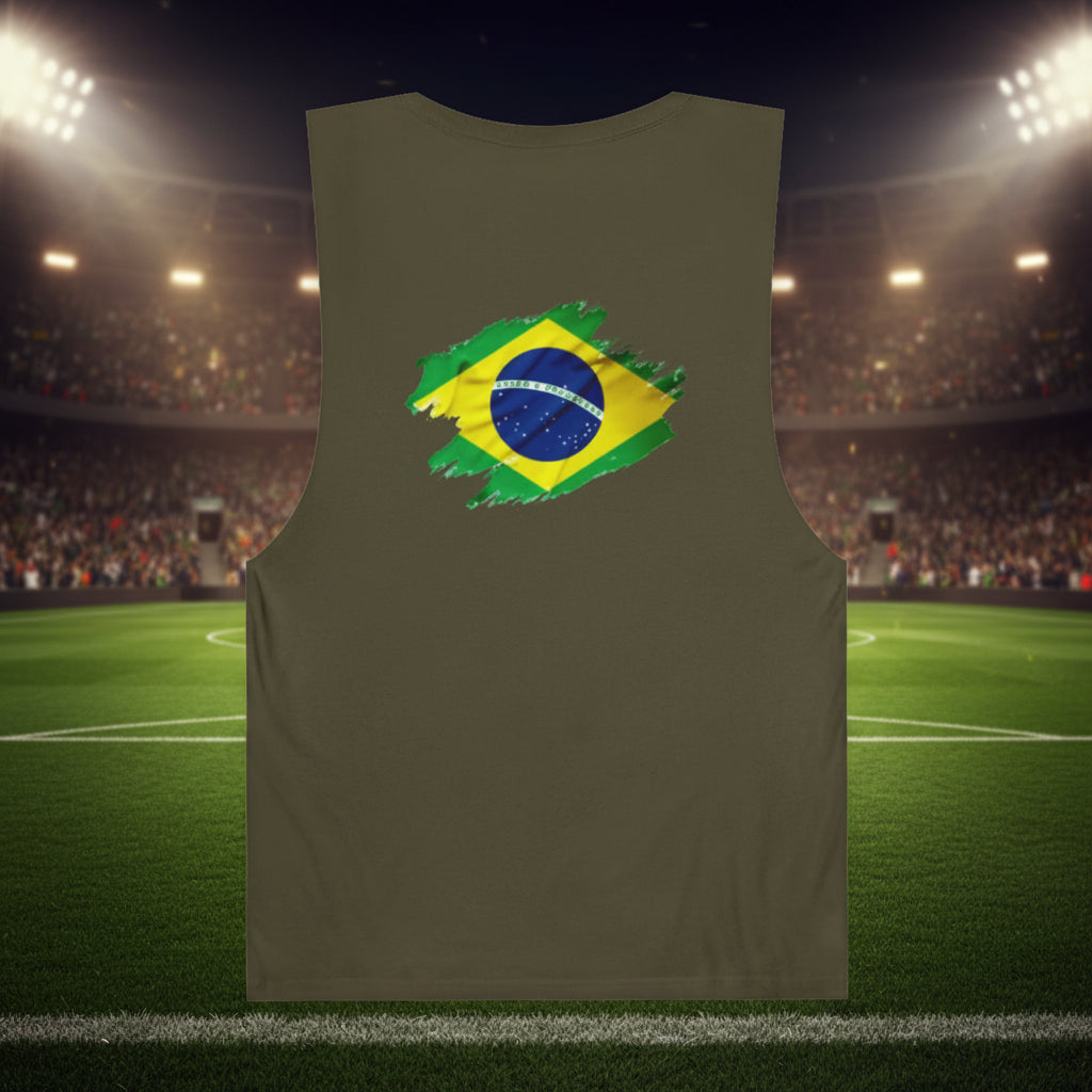 Brazil Flag Tank Top