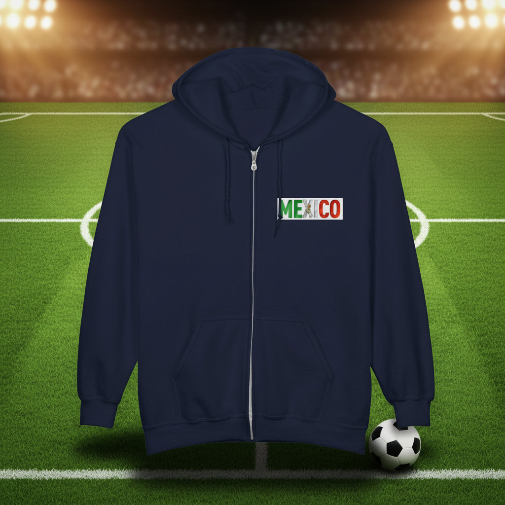 Mexico Soccer Zip Hoodie