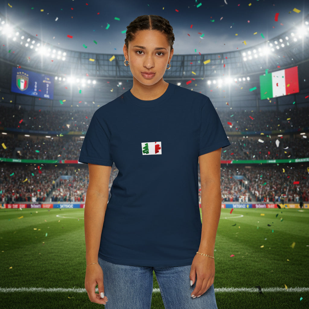Italy World Cup 2026 Soccer T-Shirt 100% Cotton