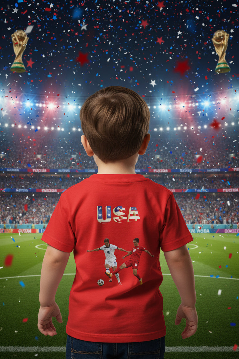 USA Soccer Toddler T‑Shirt