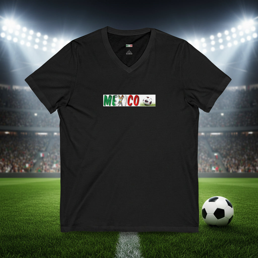Mexico Soccer V-Neck Tee