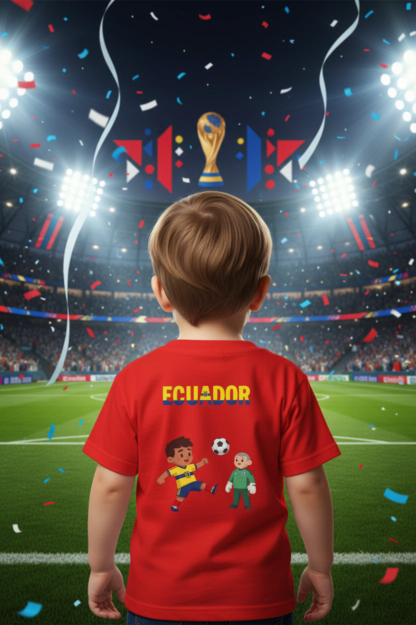 Ecuador Soccer Toddler T‑Shirt