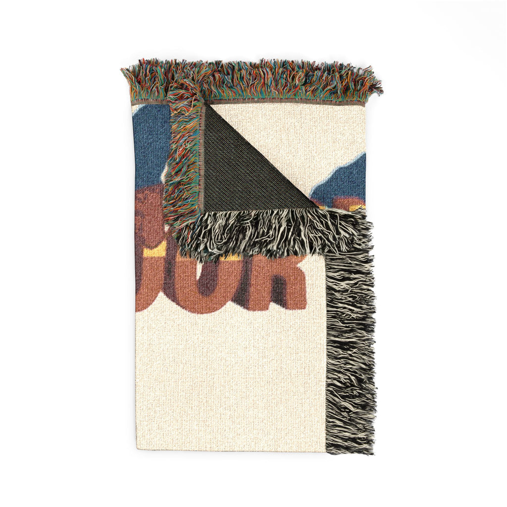 Ecuador Soccer Woven Blanket