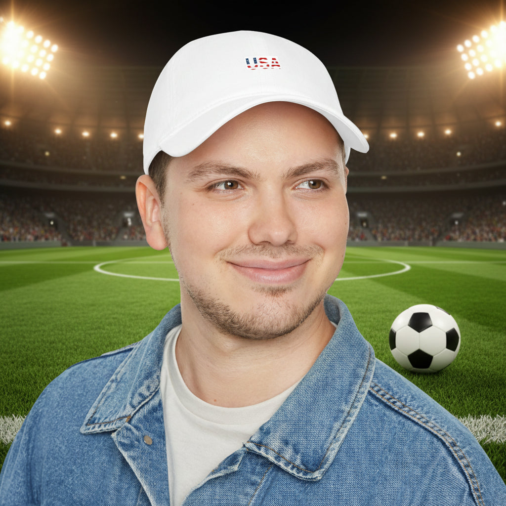USA World Cup 2026 Cap 100% Cotton