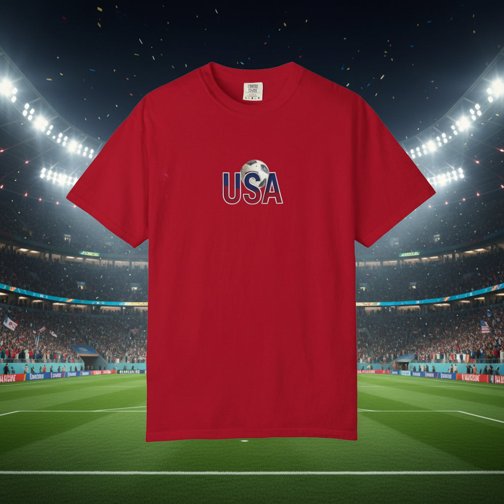 U.S.A Soccer 100%  Cotton