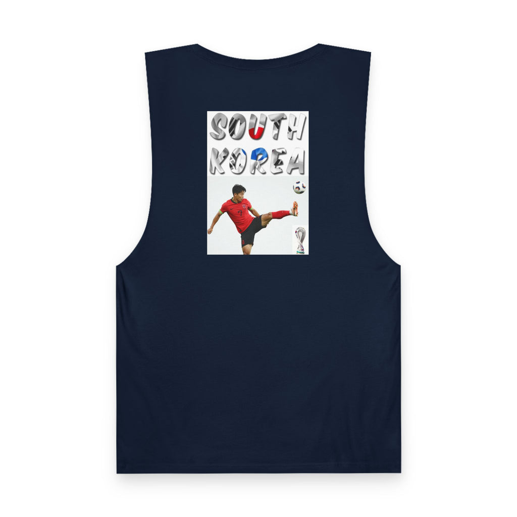 South Korea Soccer Tank Top 100%  Cotton