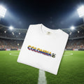 Colombia World Cup 2026 Soccer 100%  Cotton