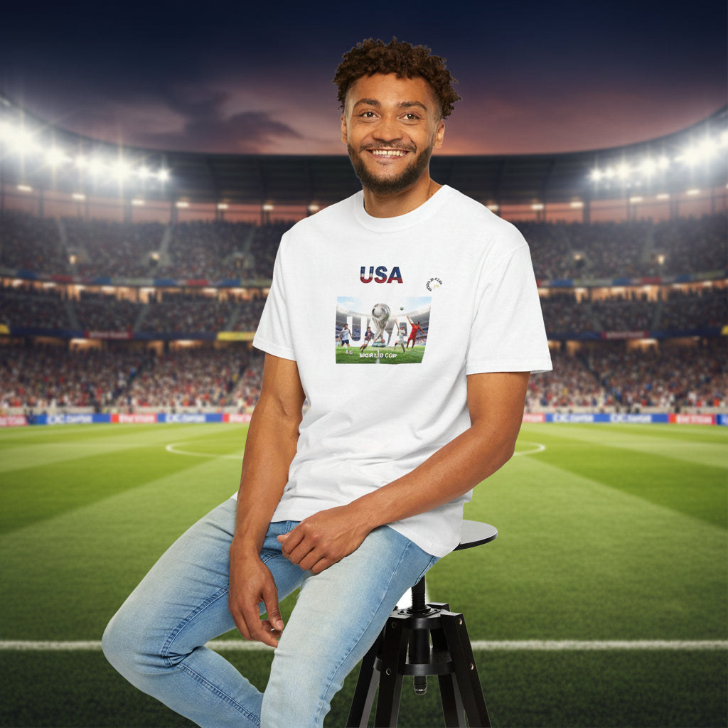 USA world cup  2026 Soccer 100%  Cotton