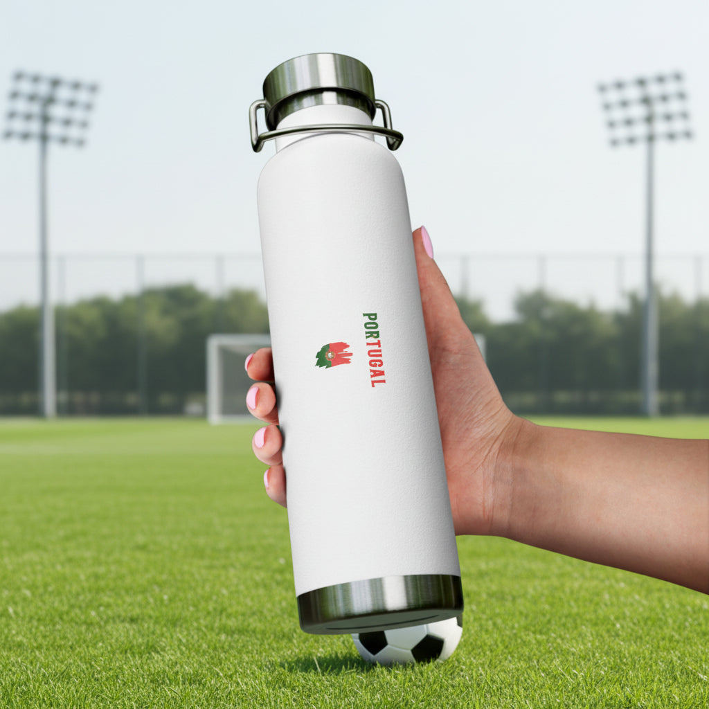 Portugal World Cup 2026 22oz Vacuum Insulated Stainless Water Bottle