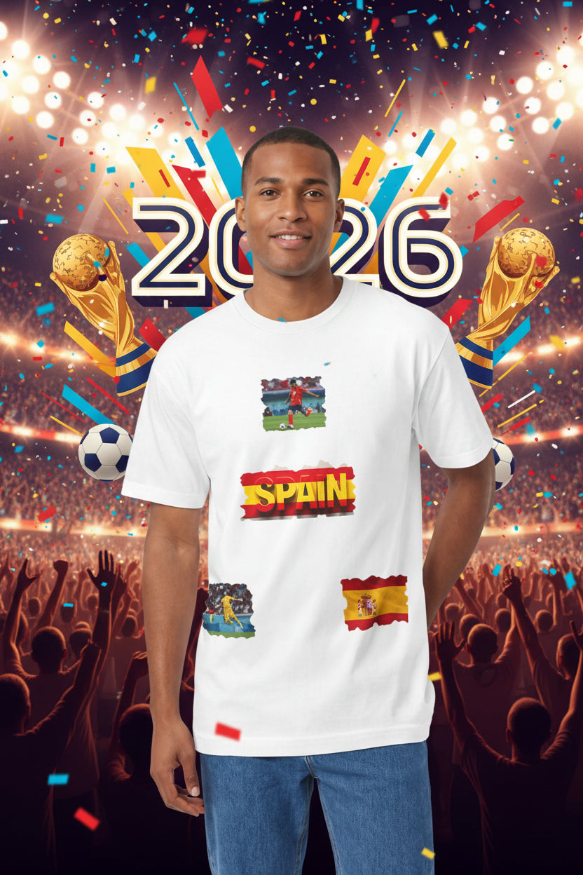 Spain Soccer T‑Shirt