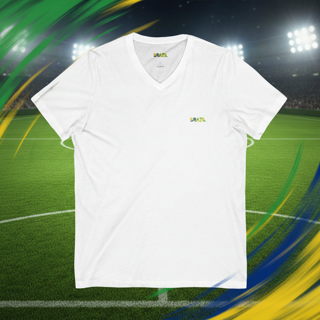 Brazil V‑Neck Tee