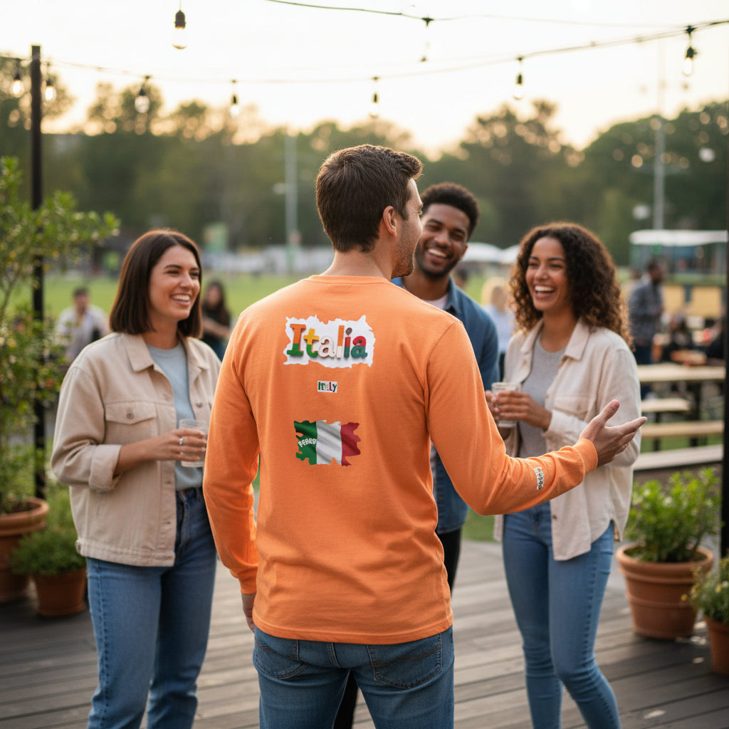 Italia Long Sleeve T-Shirt