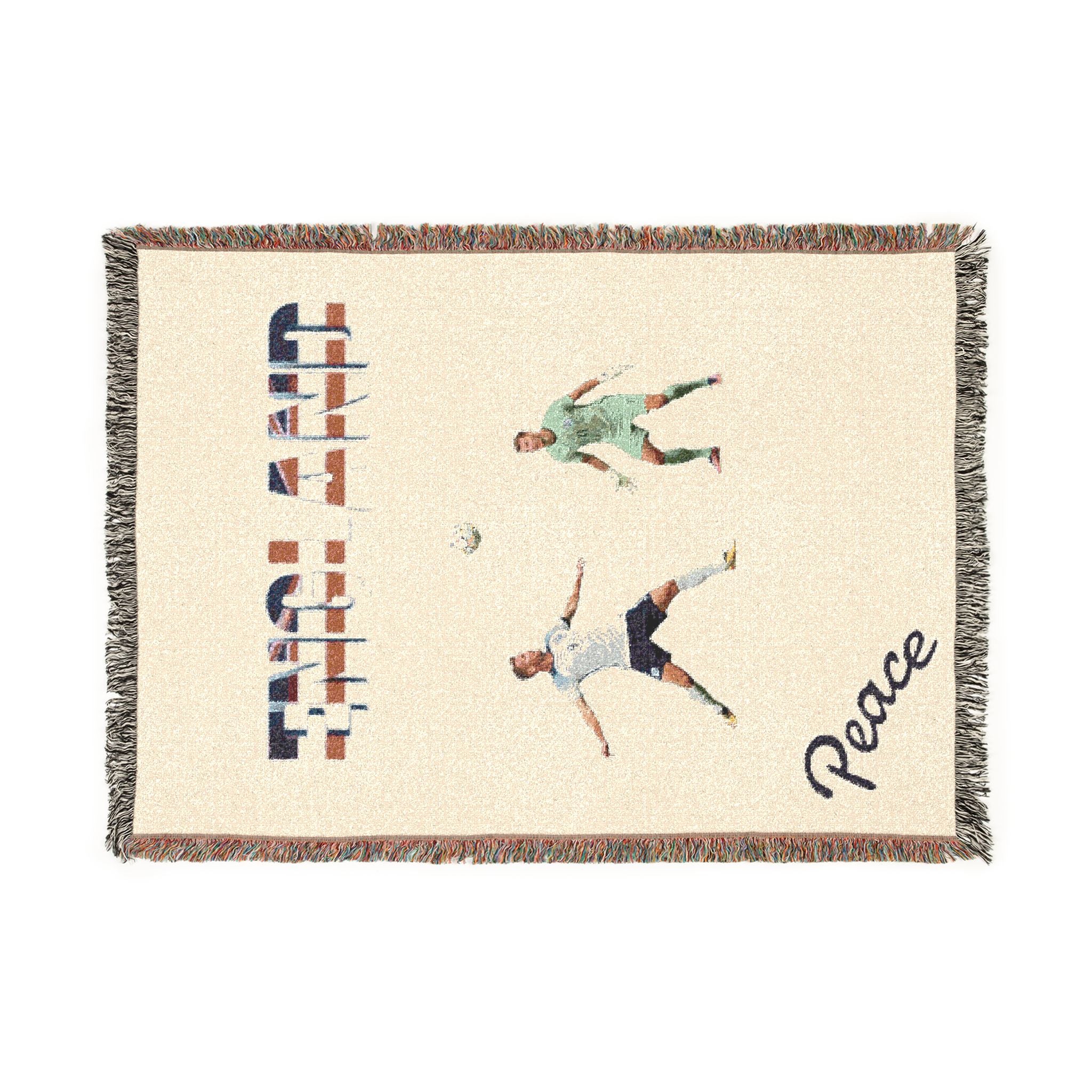 England Soccer Woven Blanket
