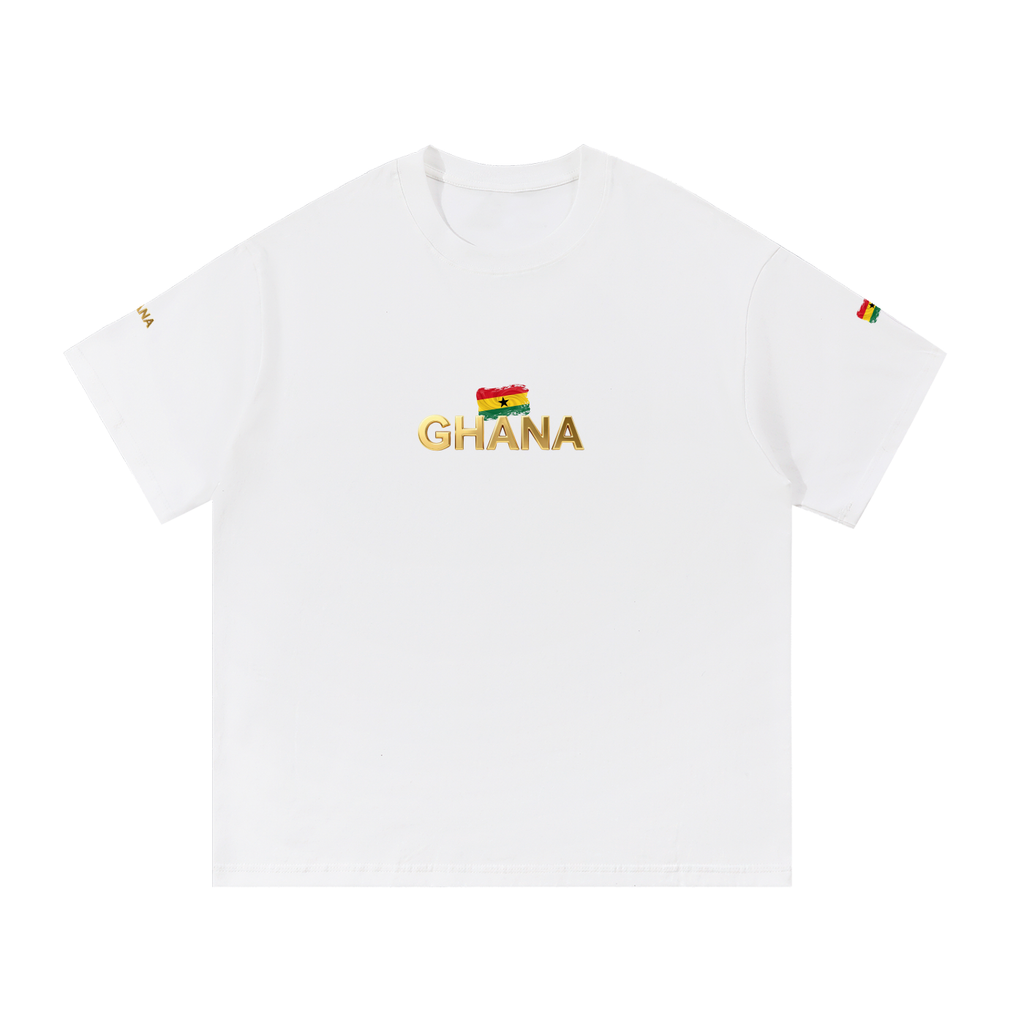 Ghana fans - Peace - Essential Cotton T-Shirt