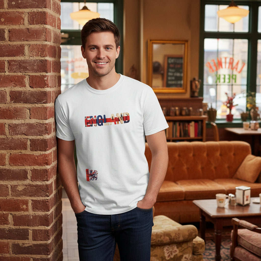 England Flag T-Shirt — Peace & Unity Graphic Tee