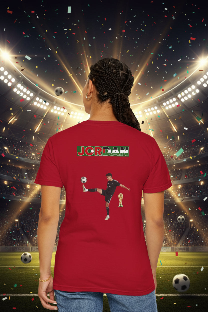 Jordan Soccer T-Shirt 100% Cotton