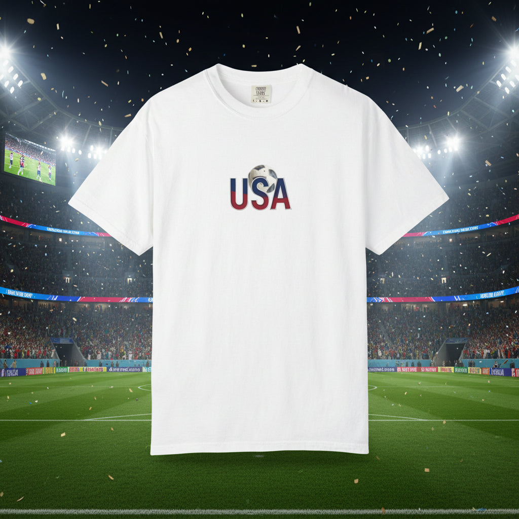 U.S.A Soccer 100%  Cotton