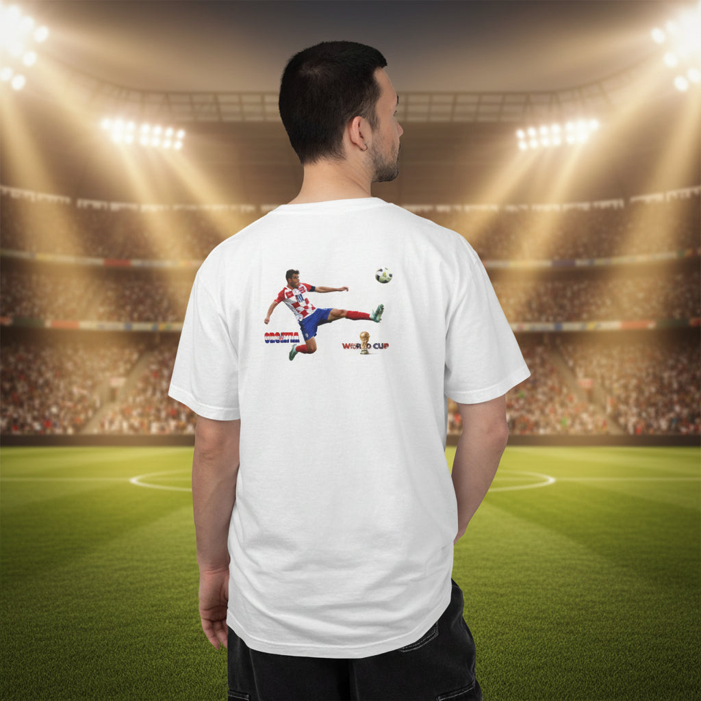 Croatia World Cup 2026 Soccer 100%  Cotton
