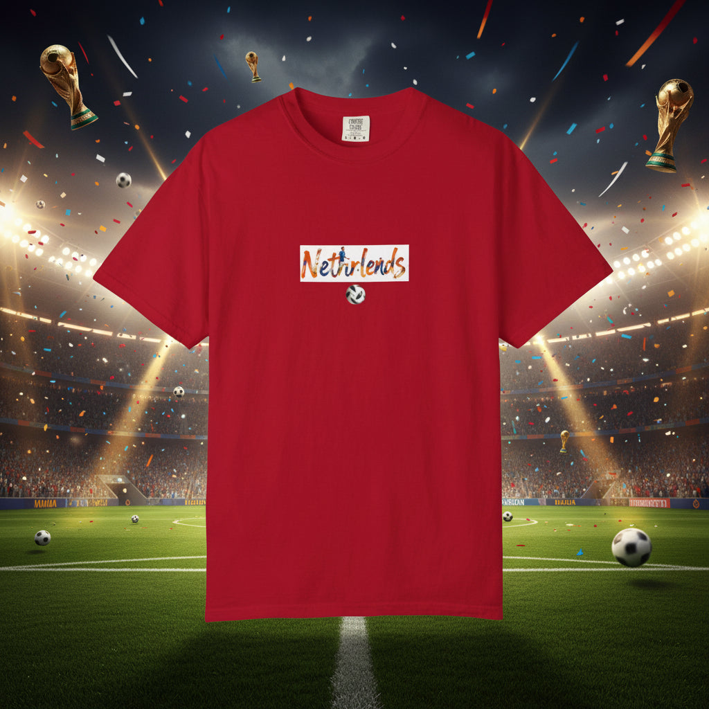 Netherlands World Cup 2026 Soccer 100%  Cotton