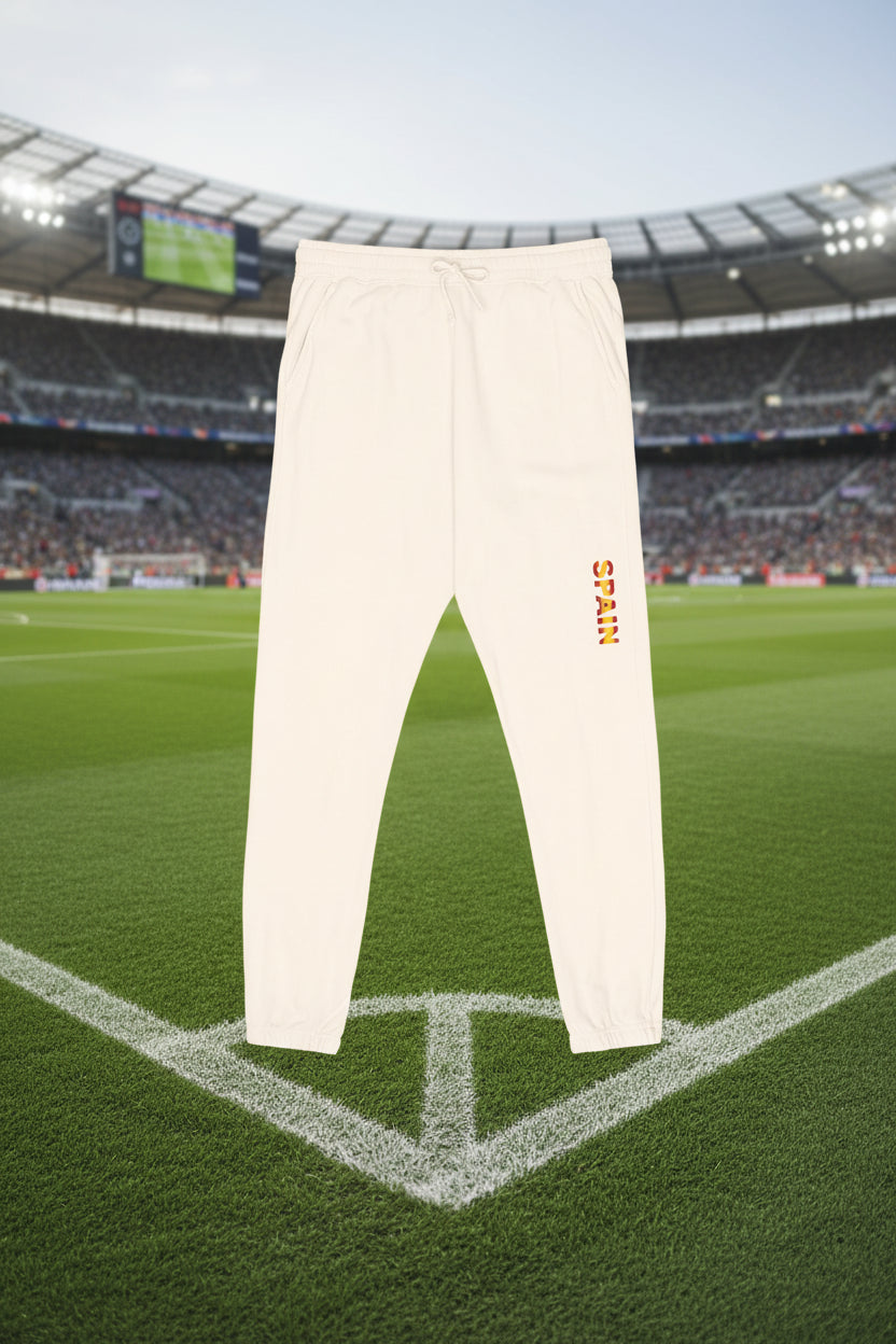 Spain World Cup 2026 Sweatpants 100% Ring-Spun Cotton