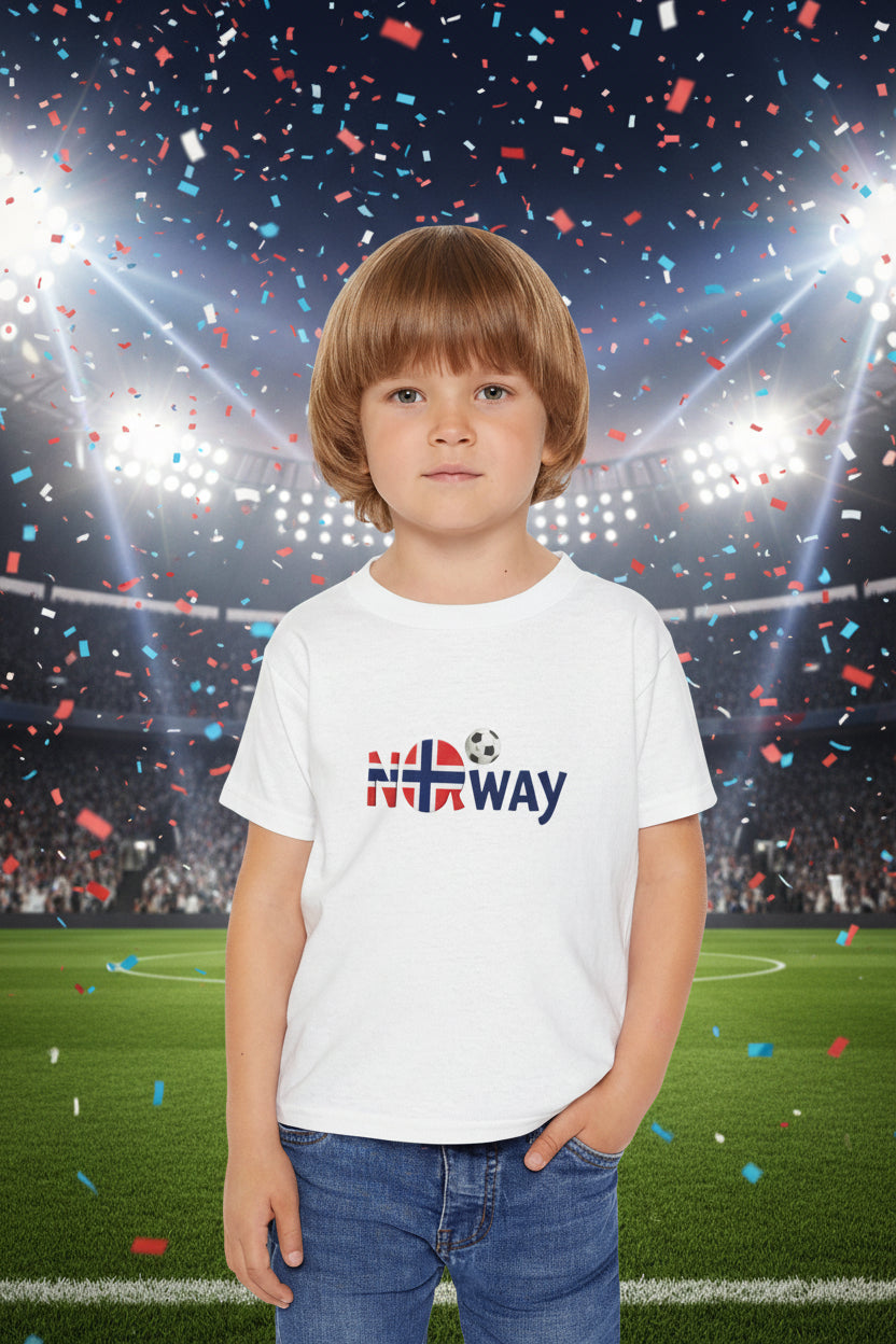 Norway Soccer Toddler T‑Shirt