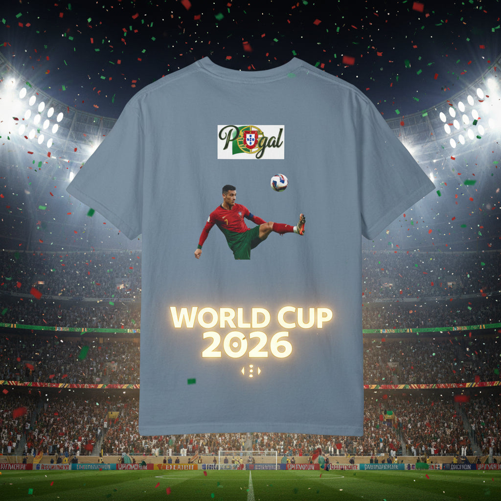 Portugal Soccer 100%  Cotton