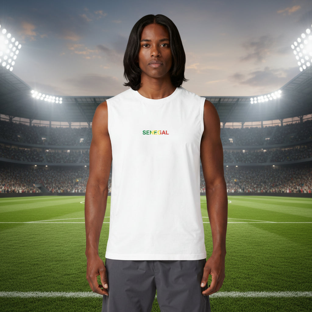 Senegal World Cup 2026 Muscle Tank Top