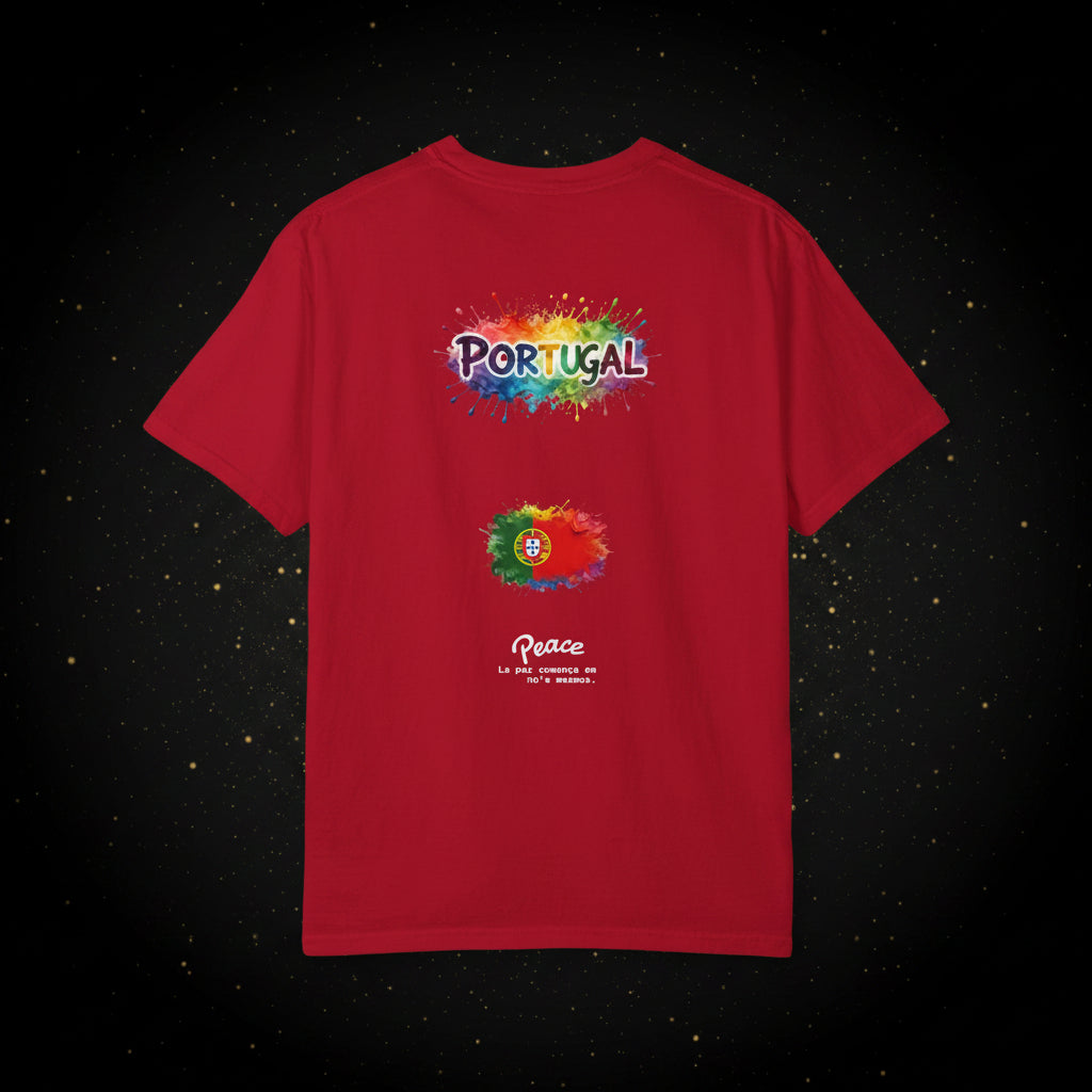 Portugal  T-Shirt — Peace message