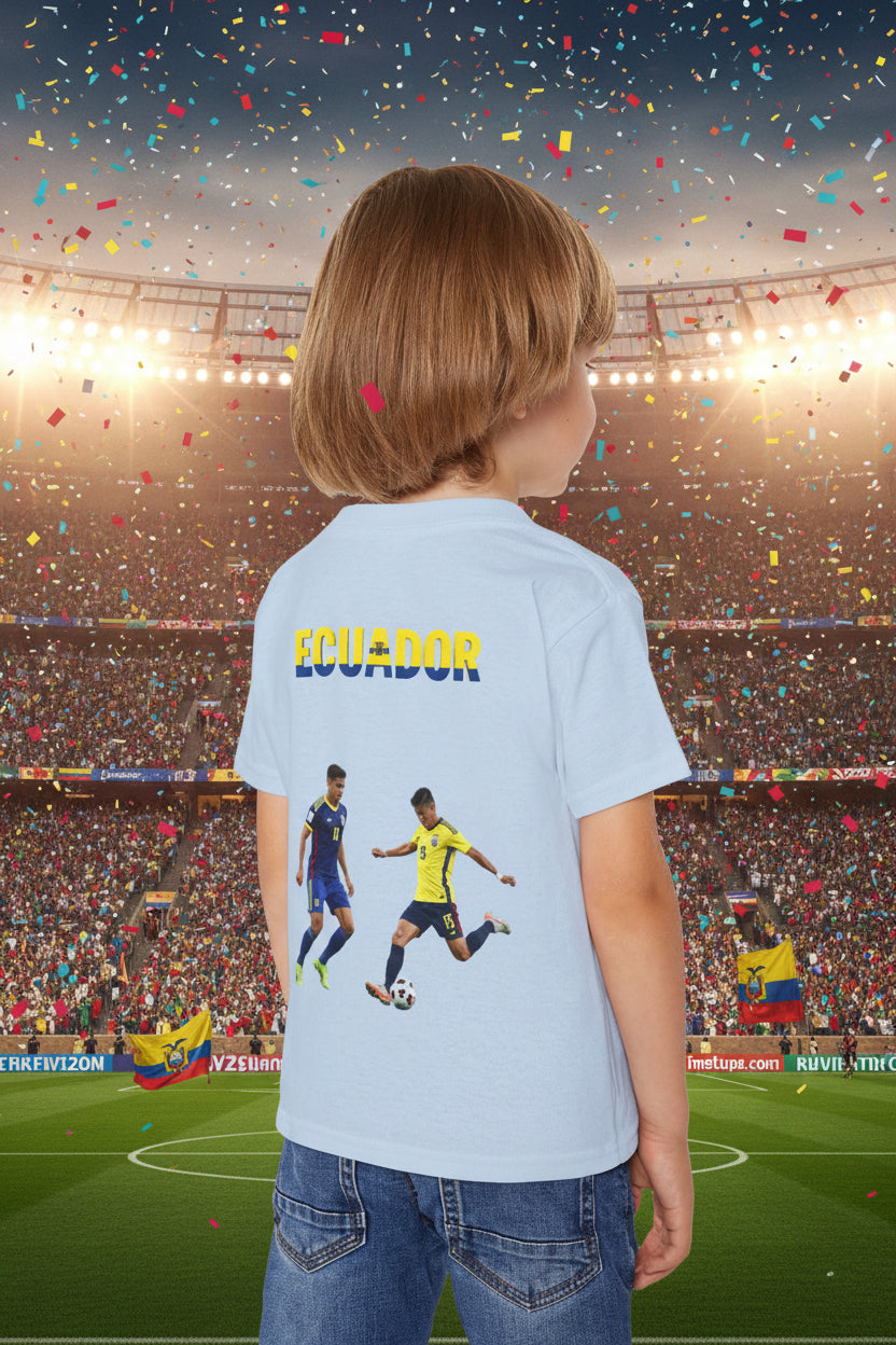 Ecuador Soccer Toddler T‑Shirt