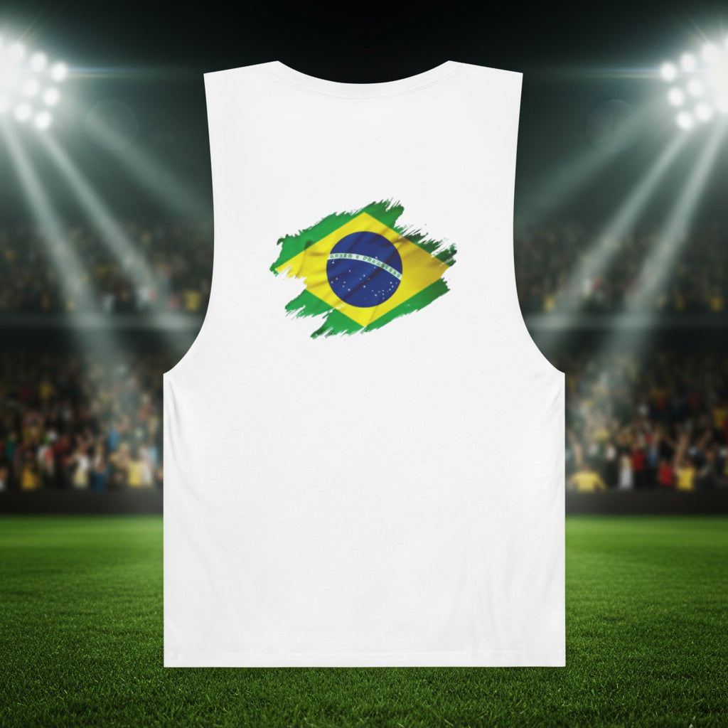 Brazil Flag Tank Top