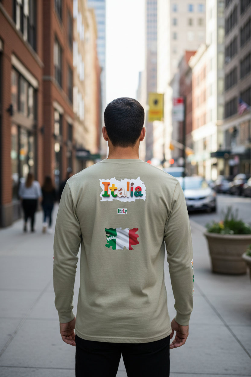 Italia Long Sleeve T-Shirt