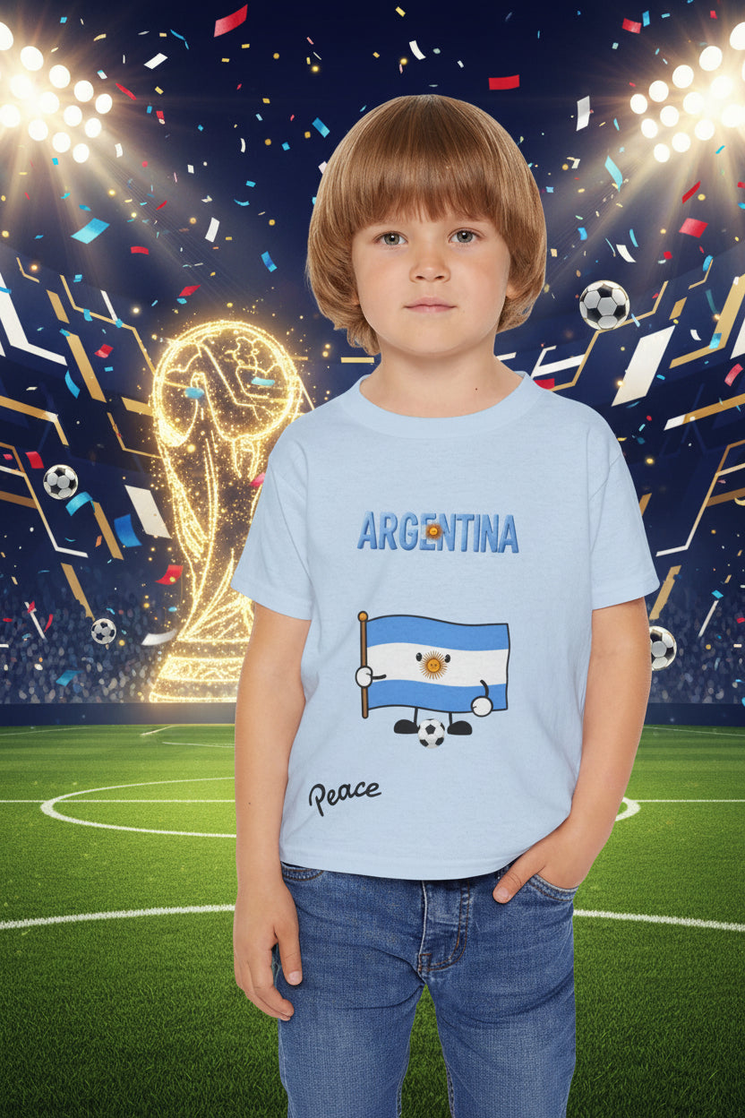 Argentina Soccer Toddler T‑Shirt