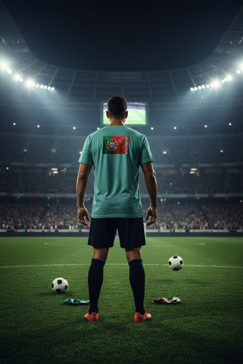 Portugal World Cup 2026 T-Shirt 100% Cotton
