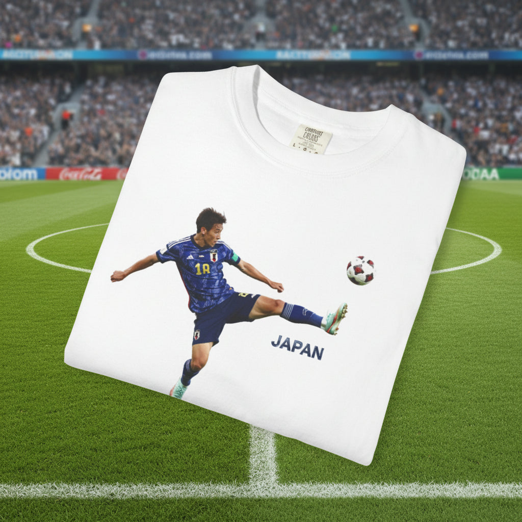 Japan World Cup 2026 Soccer 100%  Cotton