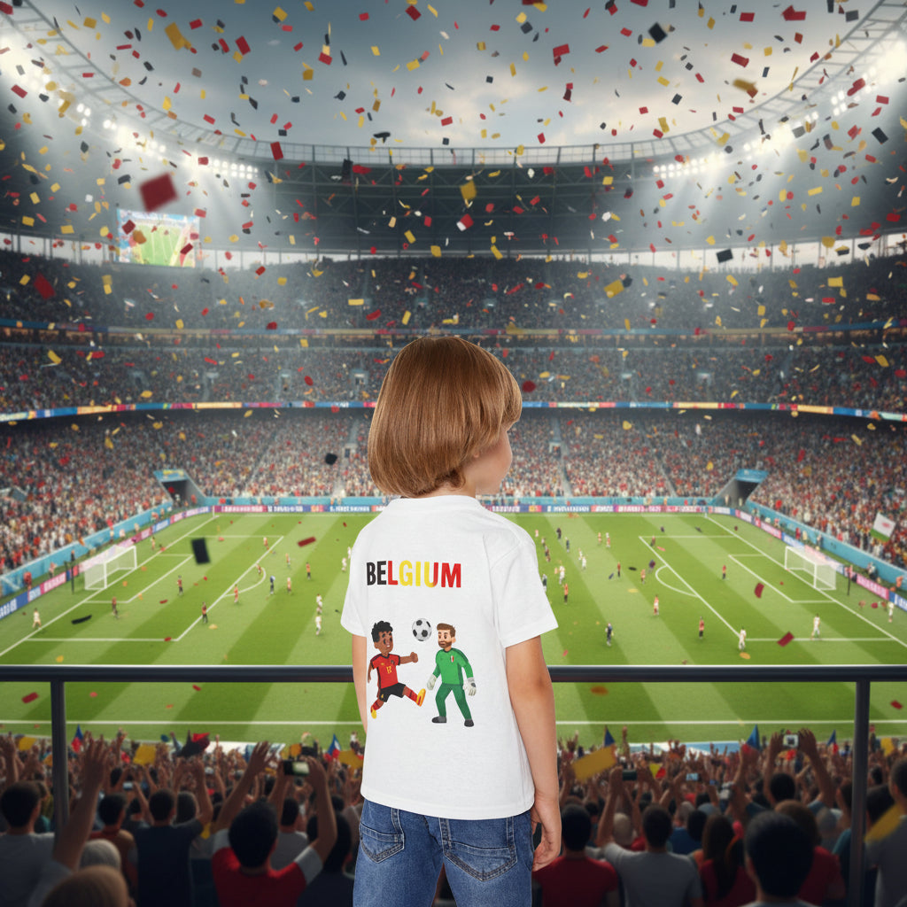 Belgium Soccer Toddler T‑Shirt